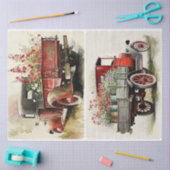 Garden Trucks Tissuepapier (Craft)