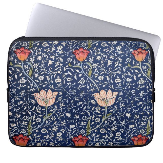 Garden Tulip (Medway) van William Morris Laptop Sleeve (Voorkant)