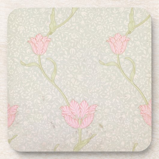 'Garden Tulip'-wandpapier, 1885 Drankjes Onderzetter (Voorkant)