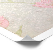 'Garden Tulip'-wandpapier, 1885 Poster (Hoek)