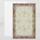 Garden Turtles Pattern Blank Stationery Briefpapier (Voorkant / Achterkant)