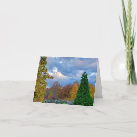 Garden Uitzicht Dream Big NoteCard Bedankkaart (Voorkant)