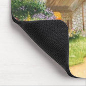 Garden Uitzicht mousepad Muismat (Hoek)