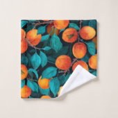 Garden van abrikozen 2 bad handdoek (Wasdoekje)