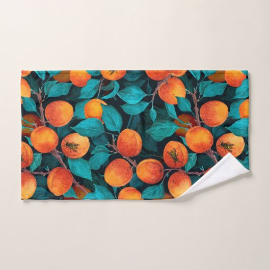 Garden van abrikozen 2 bad handdoek (Handdoek)