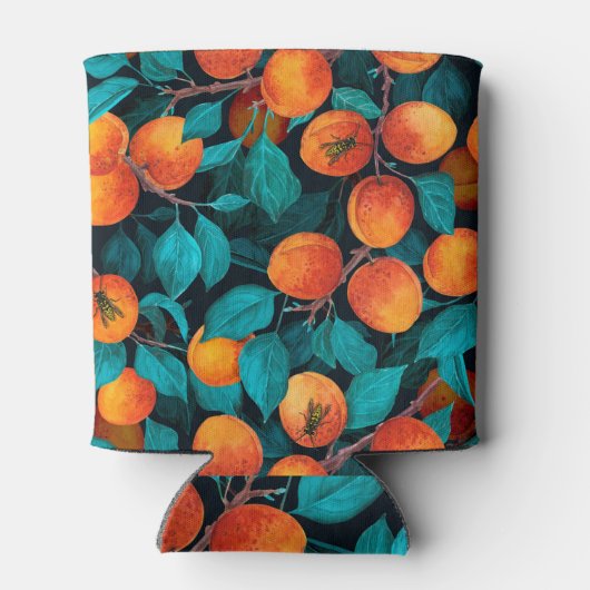 Garden van abrikozen 2 blikjeskoeler (Achterkant)