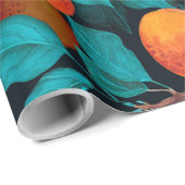 Garden van abrikozen 2 cadeaupapier (Rol Hoek)