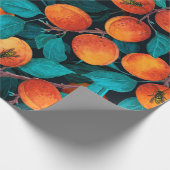 Garden van abrikozen 2 cadeaupapier (Hoek)