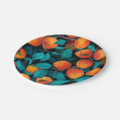 Garden van abrikozen 2 papieren bordje (Gekanteld)