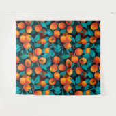 Garden van abrikozen 2 wandkleed (Voorkant (horizontaal))