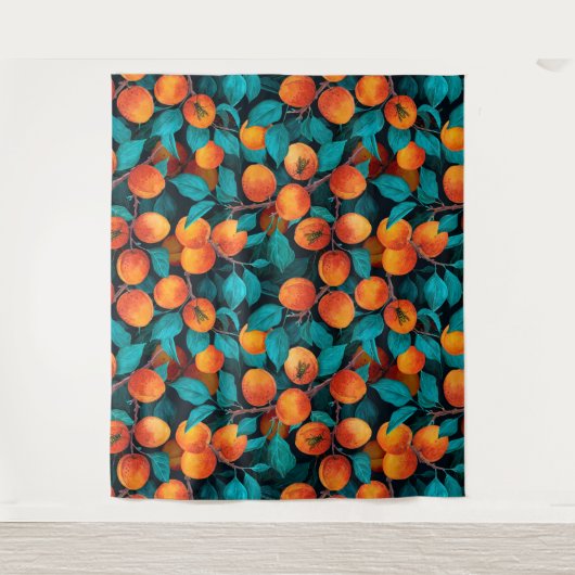 Garden van abrikozen 2 wandkleed (Voorkant)