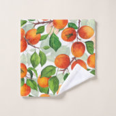 Garden van abrikozen 3 bad handdoek (Wasdoekje)