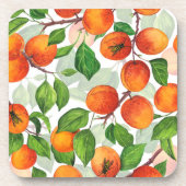 Garden van abrikozen 3 bier onderzetter (Voorkant)