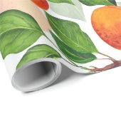 Garden van abrikozen 3 cadeaupapier (Rol Hoek)
