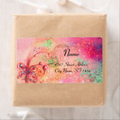 GARDEN VAN DE LAATSTE SCHADEN, roze groen Etiket (Insitu)