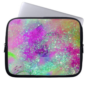 GARDEN VAN DE LAATSTE SCHADOWS /roze paarse viool Laptop Sleeve