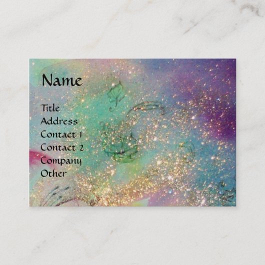 GARDEN VAN DE VERLIESTE SCHADOWS/KEERSEN EN BUTTER VISITEKAARTJE (Voorkant)