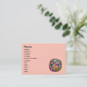 GARDEN VAN DE VERLIESTE SCHADOWS/KEERSEN EN BUTTER VISITEKAARTJE (Staand voorkant)