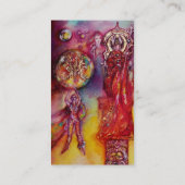 GARDEN VAN DE VERLIESTE SCHADOWS/KEERSEN EN BUTTER VISITEKAARTJE (Achterkant)