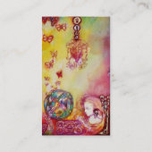 GARDEN VAN DE VERLIESTE SCHADOWS/KEERSEN EN BUTTER VISITEKAARTJE (Achterkant)