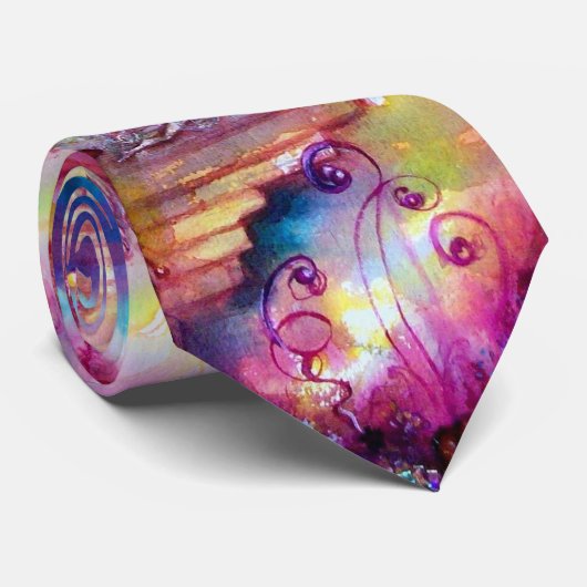 GARDEN VAN DE VERLORENDE SCHADEN, MYSTISCHE STAIRS STROPDAS (Opgerold)