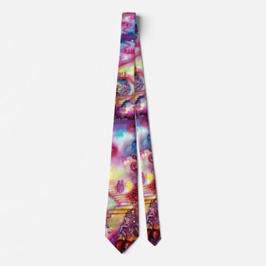 GARDEN VAN DE VERLORENDE SCHADEN, MYSTISCHE STAIRS STROPDAS (Voorkant)