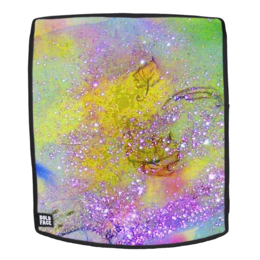 GARDEN VAN DE VERLORENDE SCHADEN - Paars Geel Groe Rugtassen (Verwijderbaar gezicht)