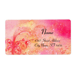 GARDEN VAN DE VERLORENDE SCHADEN, roze Etiket