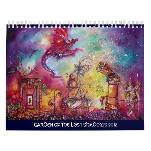 GARDEN VAN DE VERLORENDE SCHADOWS -2012 DIE RODE D KALENDER (Hoes)