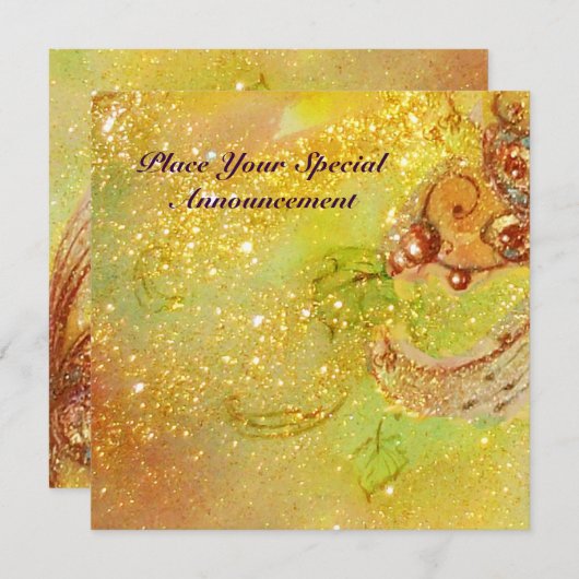 GARDEN VAN DE VERLORENDE SCHADOWS / BUTTERFLY MONO AANKONDIGING (Voorkant / Achterkant)