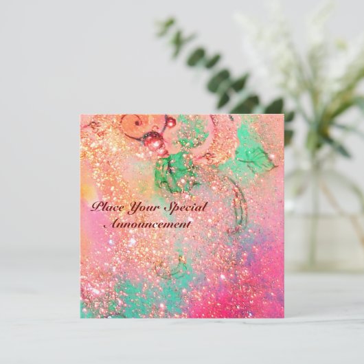 GARDEN VAN DE VERLORENDE SCHADOWS / BUTTERFLY MONO AANKONDIGING (Staand voorkant)