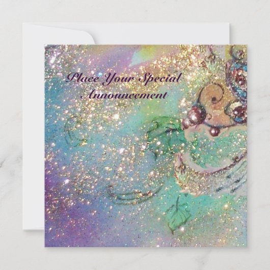 GARDEN VAN DE VERLORENDE SCHADOWS / BUTTERFLY MONO AANKONDIGING (Voorkant)