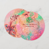 GARDEN VAN DE VERLORENDE SCHADOWS / BUTTERFLY MONO KAART (Voorkant / Achterkant)