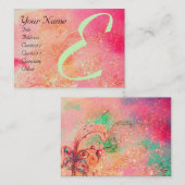 GARDEN VAN DE VERLORENDE SCHADOWS - BUTTERFLY MONO VISITEKAARTJE (Voorkant / Achterkant)