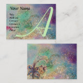 GARDEN VAN DE VERLORENDE SCHADOWS - BUTTERFLY MONO VISITEKAARTJE (Voorkant / Achterkant)