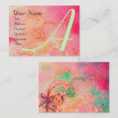 GARDEN VAN DE VERLORENDE SCHADOWS - BUTTERFLY MONO VISITEKAARTJE (Voorkant / Achterkant)