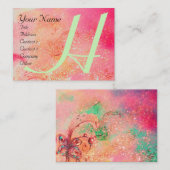 GARDEN VAN DE VERLORENDE SCHADOWS - BUTTERFLY MONO VISITEKAARTJE (Voorkant / Achterkant)