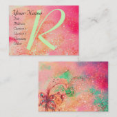 GARDEN VAN DE VERLORENDE SCHADOWS - BUTTERFLY MONO VISITEKAARTJE (Voorkant / Achterkant)