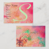 GARDEN VAN DE VERLORENDE SCHADOWS - BUTTERFLY MONO VISITEKAARTJE (Voorkant / Achterkant)