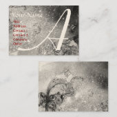 GARDEN VAN DE VERLORENDE SCHADOWS - BUTTERFLY MONO VISITEKAARTJE (Voorkant / Achterkant)