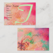 GARDEN VAN DE VERLORENDE SCHADOWS - BUTTERFLY MONO VISITEKAARTJE (Voorkant / Achterkant)