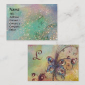 GARDEN VAN DE VERLORENDE SCHADOWS BUTTERFLY MONOGR VISITEKAARTJE (Voorkant / Achterkant)