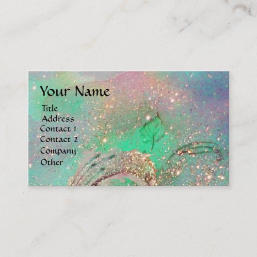 GARDEN VAN DE VERLORENDE SCHADOWS BUTTERFLY MONOGR VISITEKAARTJE (Voorkant)