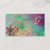 GARDEN VAN DE VERLORENDE SCHADOWS BUTTERFLY MONOGR VISITEKAARTJE (Achterkant)