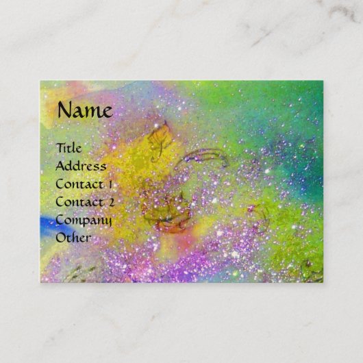 GARDEN VAN DE VERLORENDE SCHADOWS BUTTERFLY MONOGR VISITEKAARTJE (Voorkant)