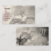 GARDEN VAN DE VERLORENDE SCHADOWS BUTTERFLY MONOGR VISITEKAARTJE (Voorkant / Achterkant)