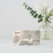 GARDEN VAN DE VERLORENDE SCHADOWS BUTTERFLY MONOGR VISITEKAARTJE (Staand voorkant)