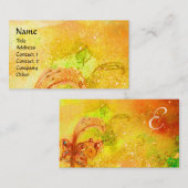 GARDEN VAN DE VERLORENDE SCHADOWS BUTTERFLY MONOGR VISITEKAARTJE (Voorkant / Achterkant)