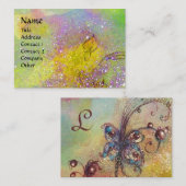 GARDEN VAN DE VERLORENDE SCHADOWS BUTTERFLY MONOGR VISITEKAARTJE (Voorkant / Achterkant)