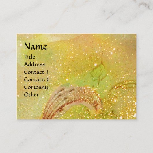 GARDEN VAN DE VERLORENDE SCHADOWS BUTTERFLY MONOGR VISITEKAARTJE (Voorkant)